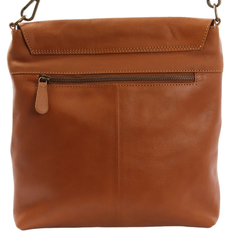Umhängetasche Ledertasche Schultertasche Leder cognac LE3073