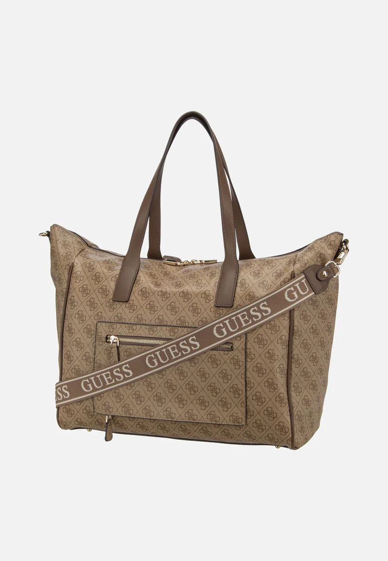 Latona Carryon Large Tote Latte Logo - Shopper