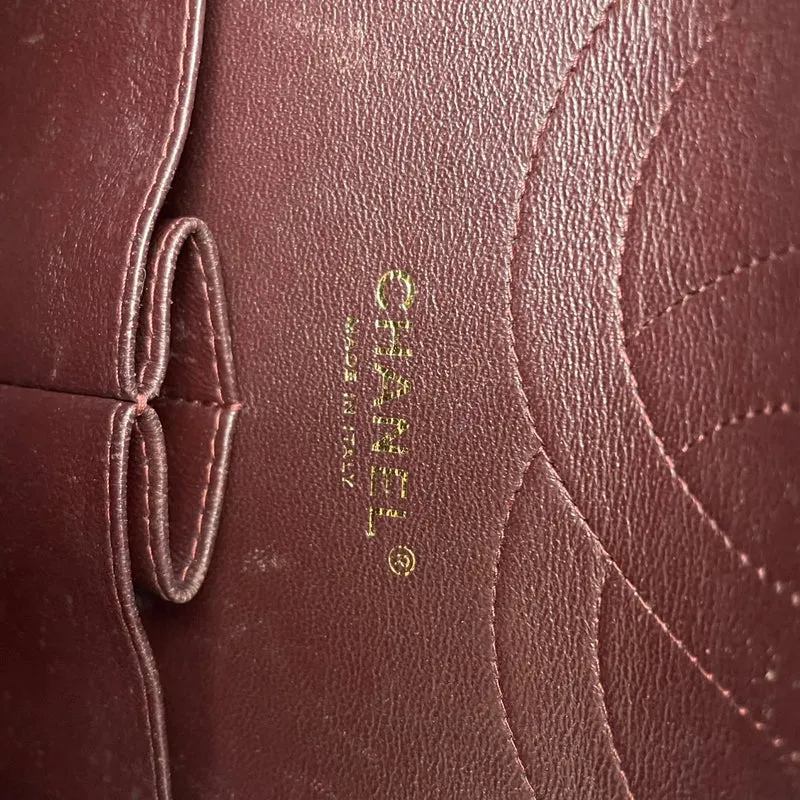 Chanel Jumbo Classic Double Flap Lamm Schwarz 2017