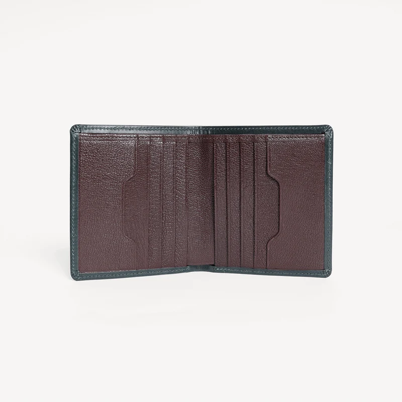 Bridle Compact Wallet – Jaguargrün
