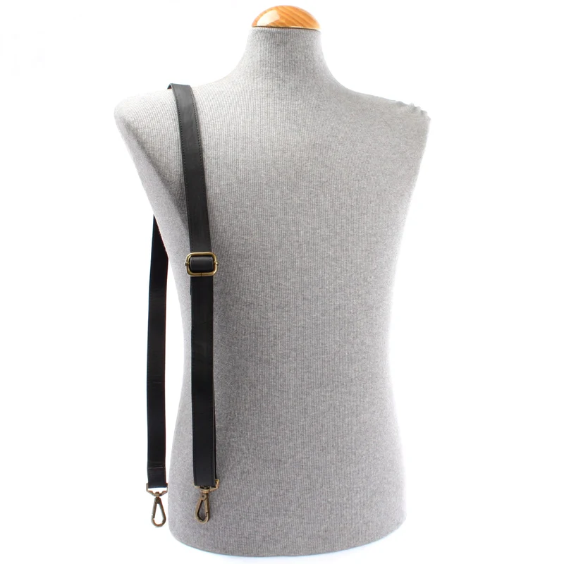 Trageriemen Leder 150cm schwarz LEC-R7