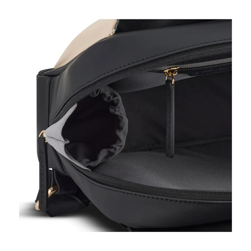 Kapten & Son Rucksack "Tromso Small 2.0" Cream Black