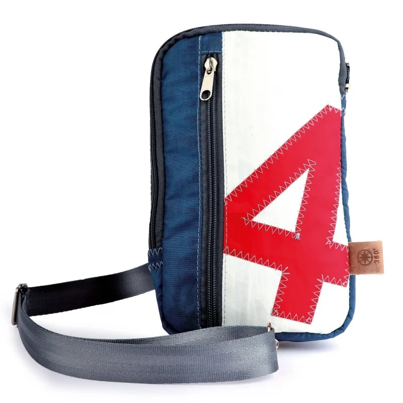 Hip bag aus Segeltuch "Nautik"