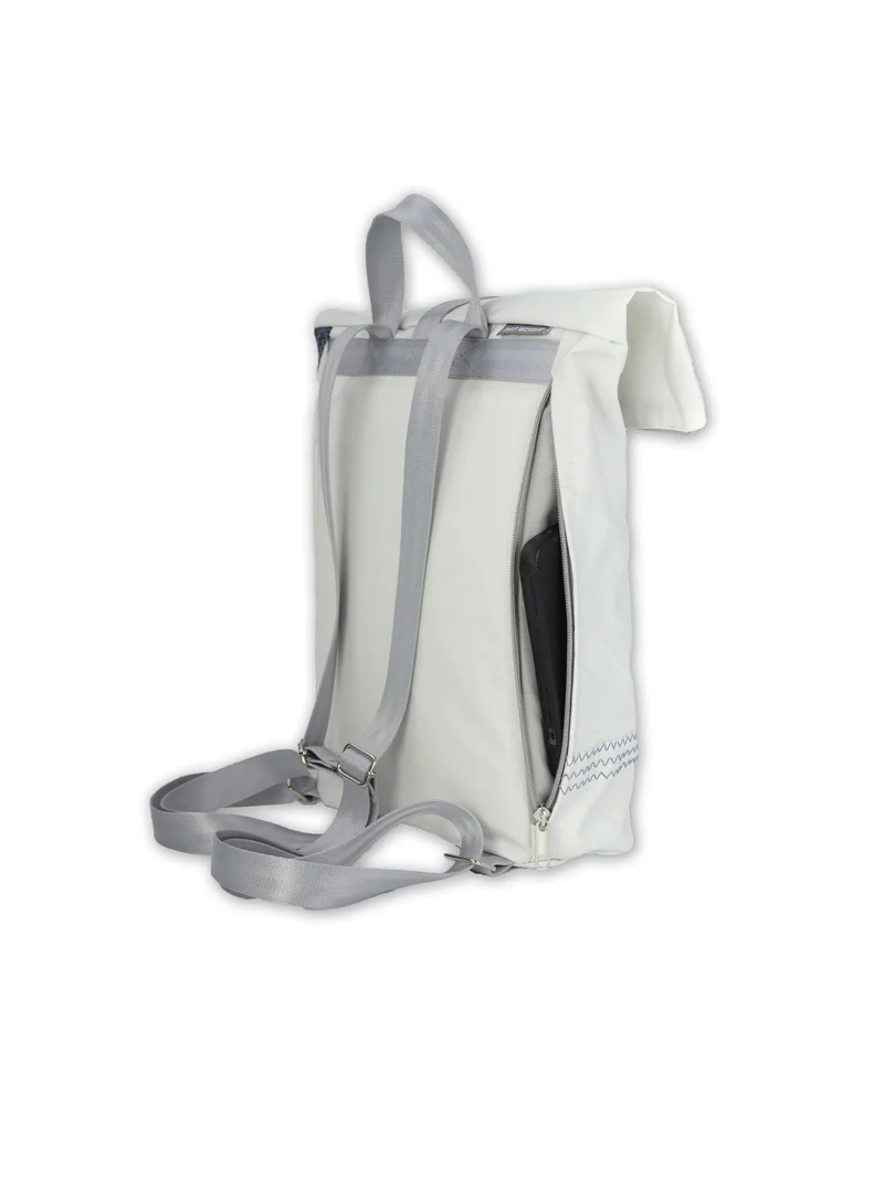 Wickeltop Rucksack "Möwe" mit Segelnummer