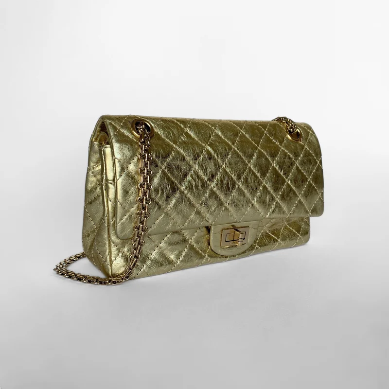 Chanel 2.55 Tasche aus gealtertem Kalbsleder