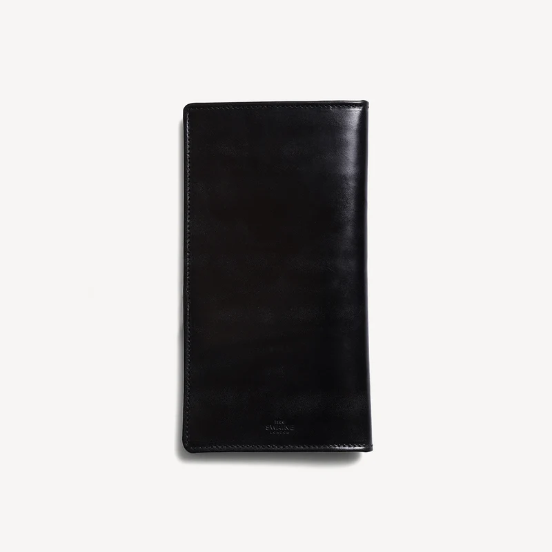Bridle Tall Jacket Wallet - Schwarz