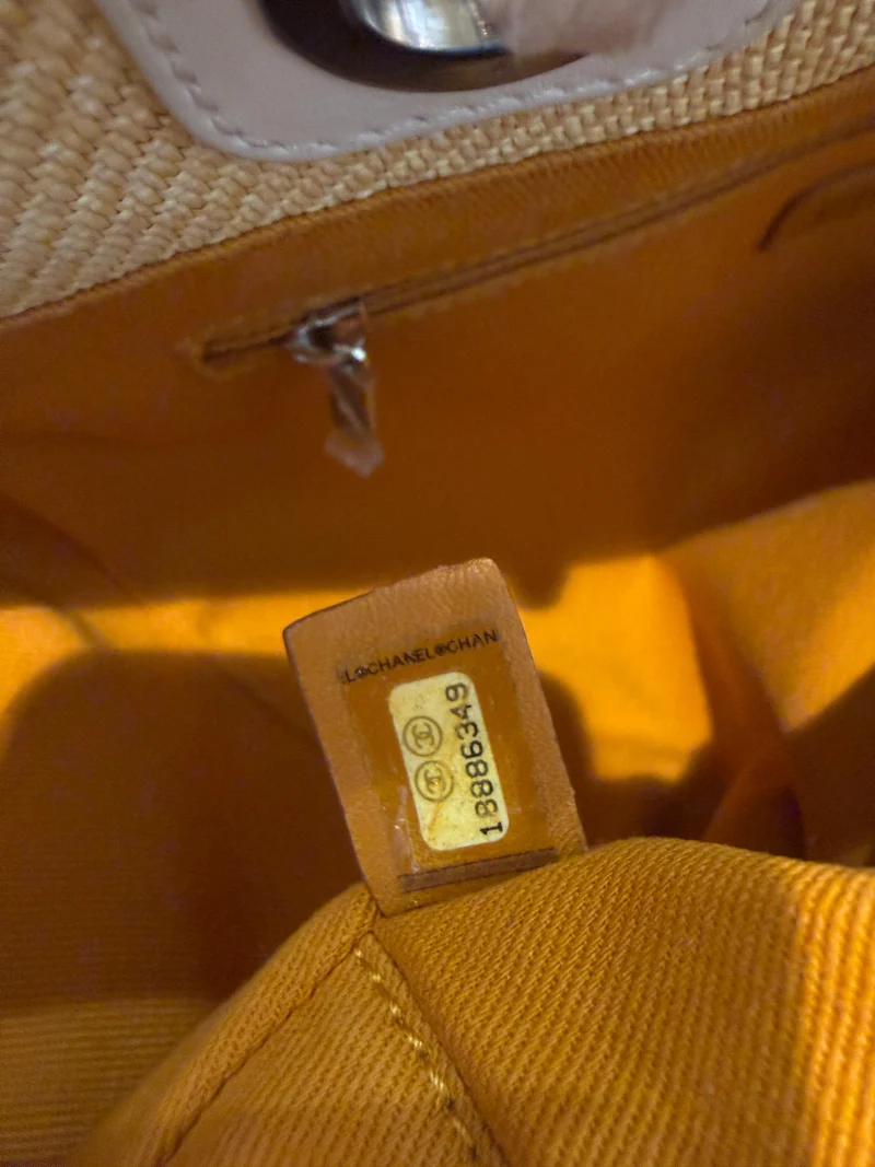 Chanel Deauville Tote Canvas Beige 2014