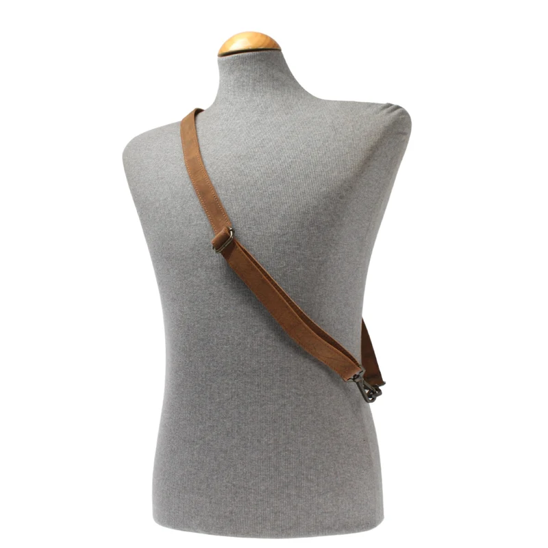 Trageriemen Schultergurt Leder 150cm braun vintage LEC-R7