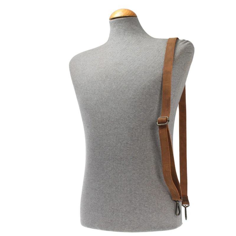 Trageriemen Schultergurt Leder 150cm braun vintage LEC-R7