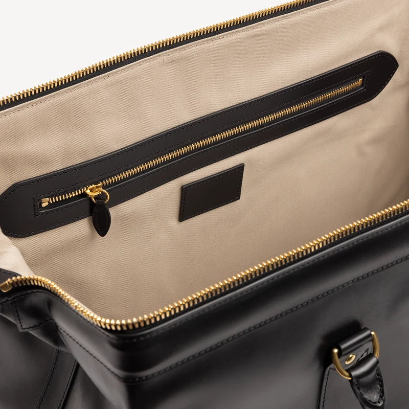 19" Bridle Cambridge Weekender - Schwarz