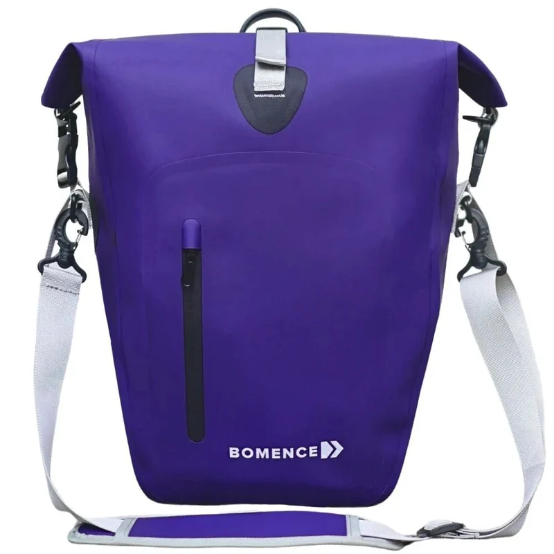 Fahrradtasche Pioneer Lila – 25L wasserdicht & E-Bike tauglich