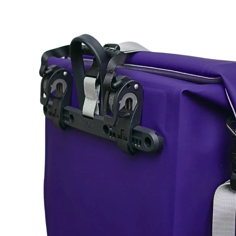 Fahrradtasche Pioneer Lila – 25L wasserdicht & E-Bike tauglich