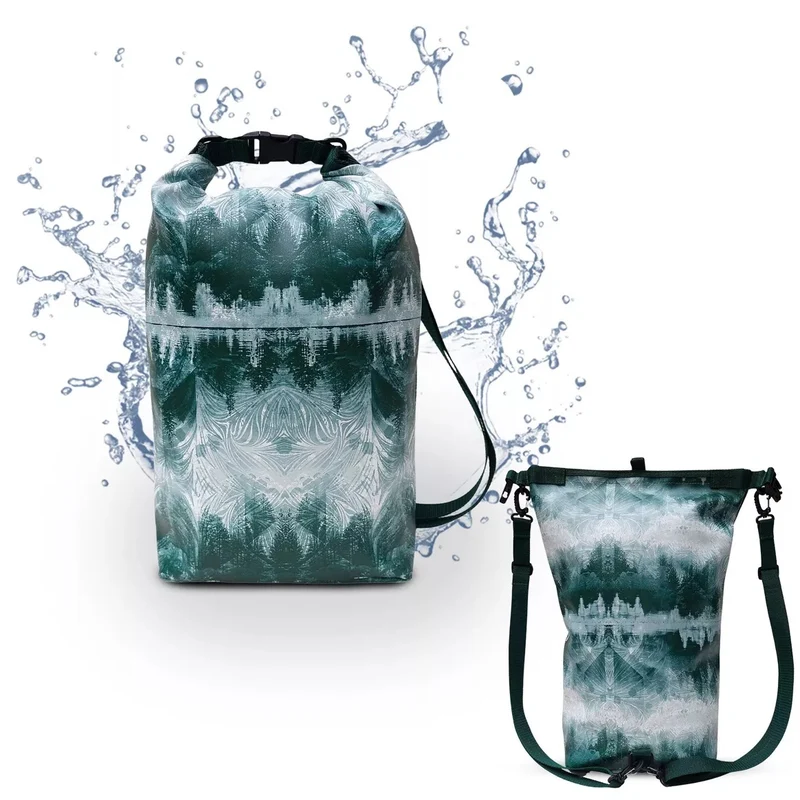 IKURI Drybag Pinos – wasserdicht, Rolltop, als Rucksack tragbar