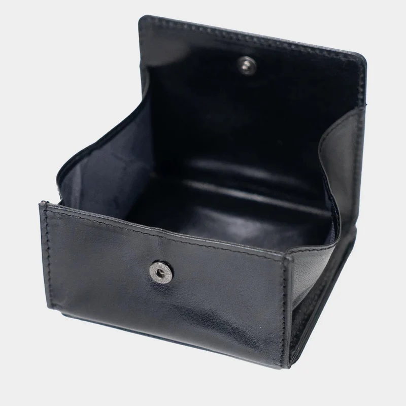 Braun Büffel COUNTRY Rindleder Geldbörse 6CS Wiener Schachtel 10 cm x 9,5 cm x 2 cm schwarz