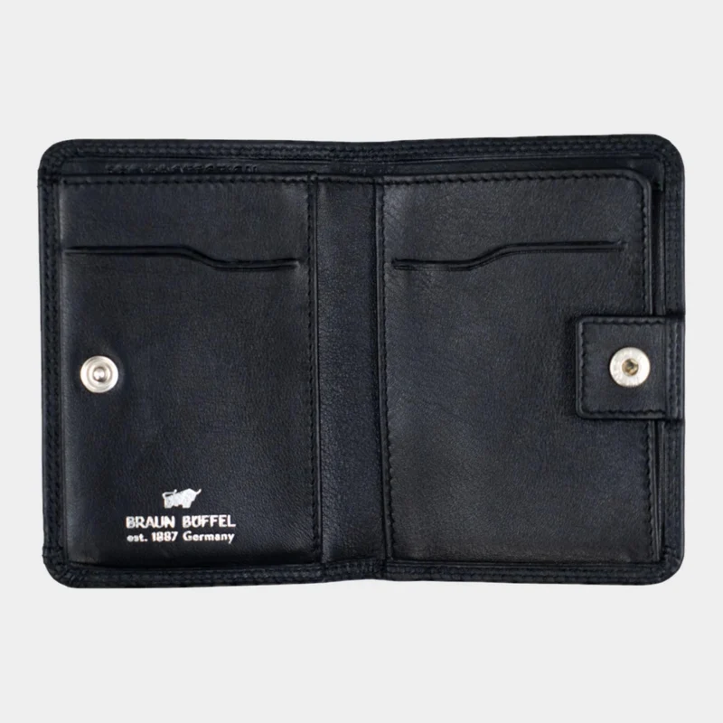 GOLF RFID Geldbörse small 2CS 10,2 cm x 7,5 cm x 2 cm schwarz