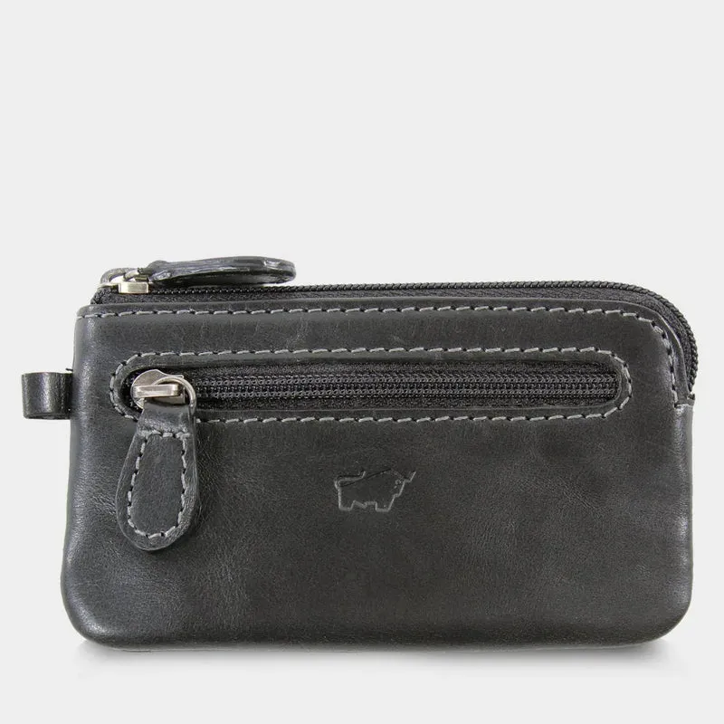 Braun Büffel Schlüsseletui Arezzo 11,5 x 6,5 x 1,2cm schwarz