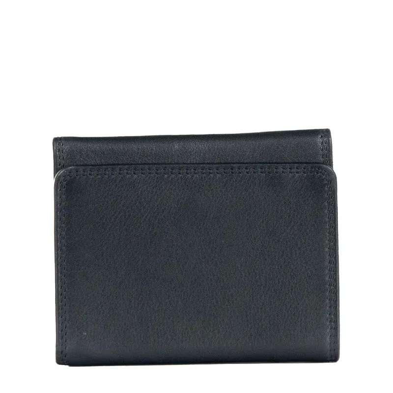 Braun Büffel Mini GOLF RFID Geldbörse Kastenbörse 2CS schwarz