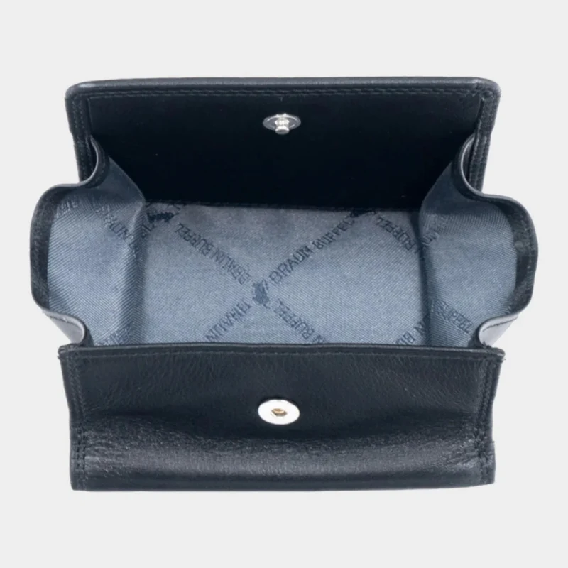 Braun Büffel Mini GOLF RFID Geldbörse Kastenbörse 2CS schwarz