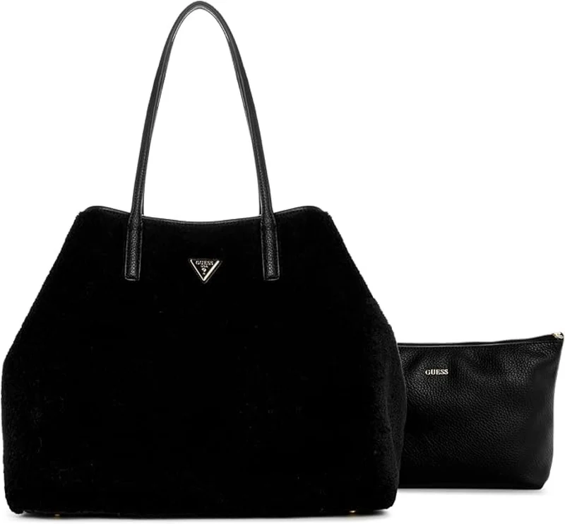 Guess VICTTORIA LARGE 2 IN 1 TOTE Black