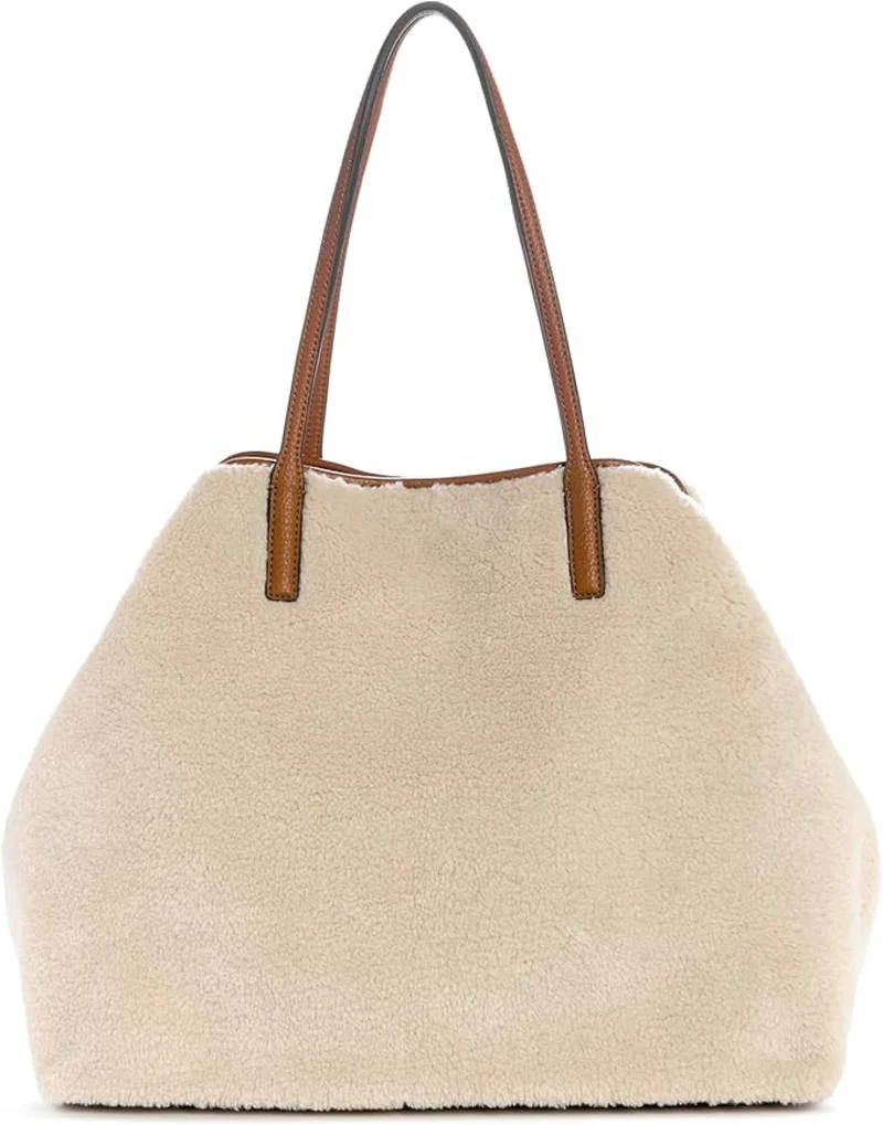 Guess VICTTORIA LARGE 2 IN 1 TOTE Natural / Cognac
