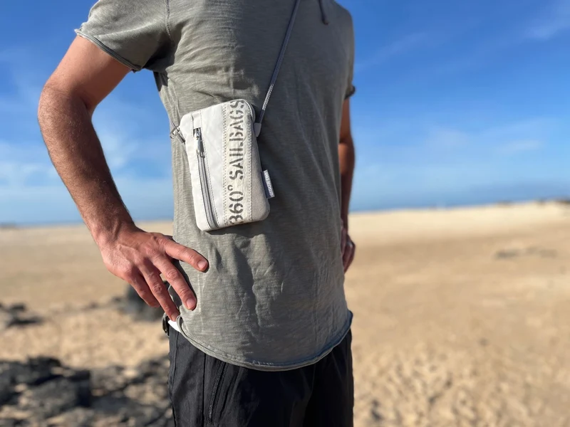 Handytasche aus Segeltuch "Nautik Lütt" Stencil Kollektion