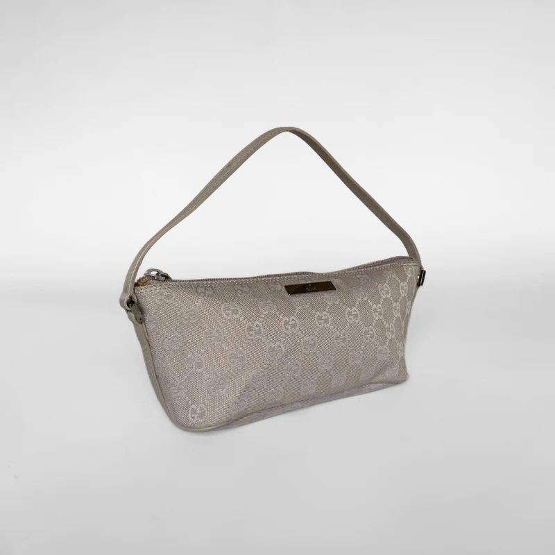 Gucci Boat Pochette Monogramm Leinwand