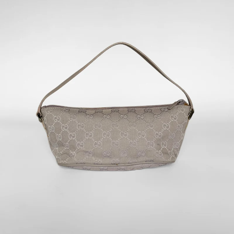 Gucci Boat Pochette Monogramm Leinwand