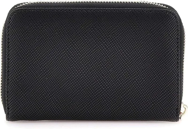 Guess Laurel Medium Zip-Around Geldbörse Schwarz (SWZG8500140BLA) Portemonnaie