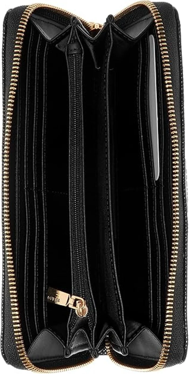 GUESS GELDBÖRSE LAUREL SLG LARGE ZIP AROUND: Variante - schwarz