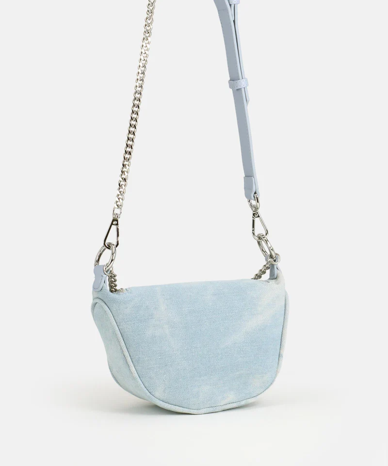 Seidenfelt Umhängetasche Skien II - Variante: Denim Blue