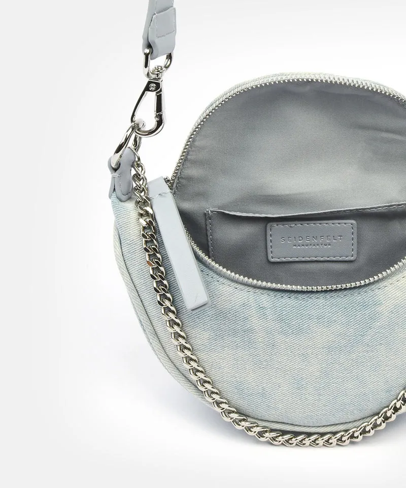 Seidenfelt Umhängetasche Skien II - Variante: Denim Blue