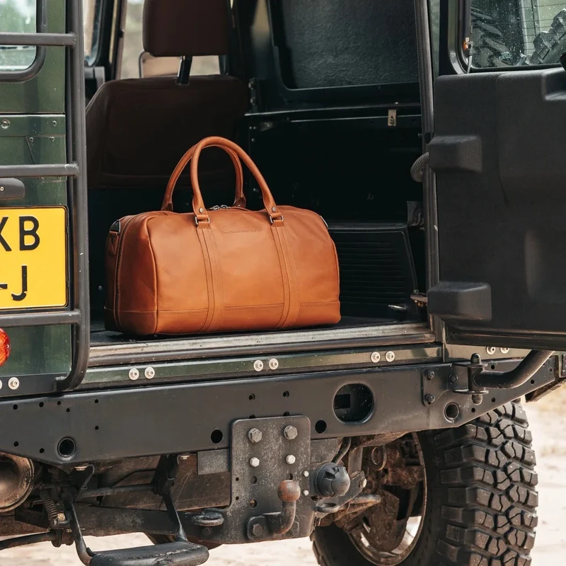 The Chesterfield Brand | Reisetasche Perth | Wax Pull Up Leder | Cognac