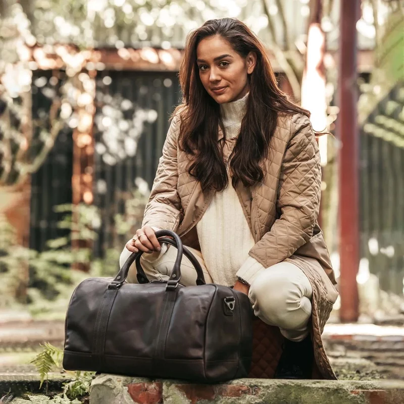 The Chesterfield Brand | Reisetasche Perth | Wax Pull Up Leder | Braun