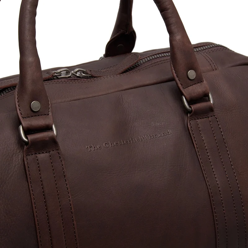 The Chesterfield Brand | Reisetasche Perth | Wax Pull Up Leder | Braun