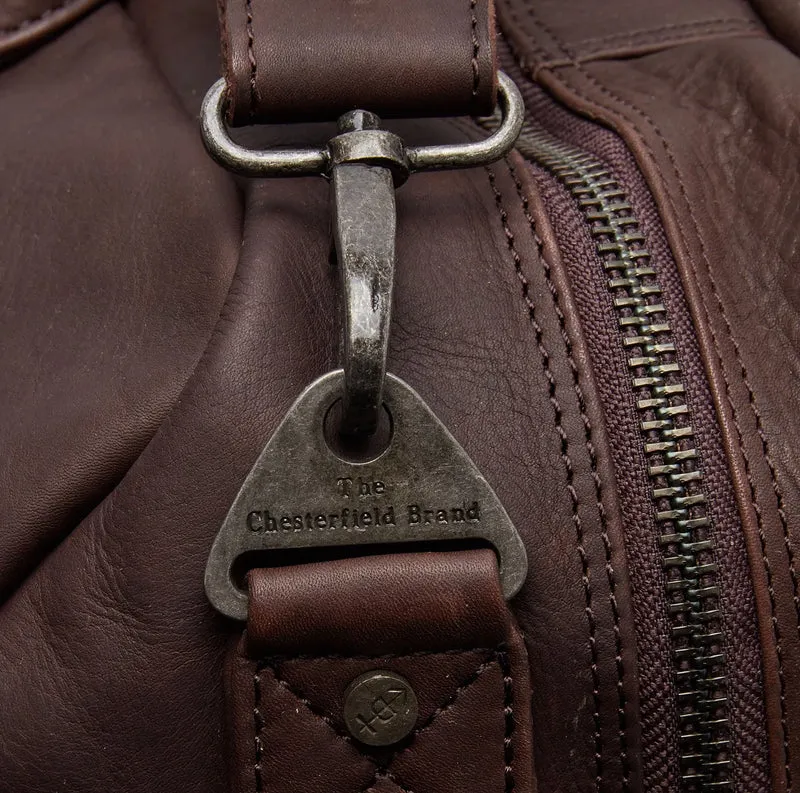 The Chesterfield Brand | Reisetasche Perth | Wax Pull Up Leder | Braun