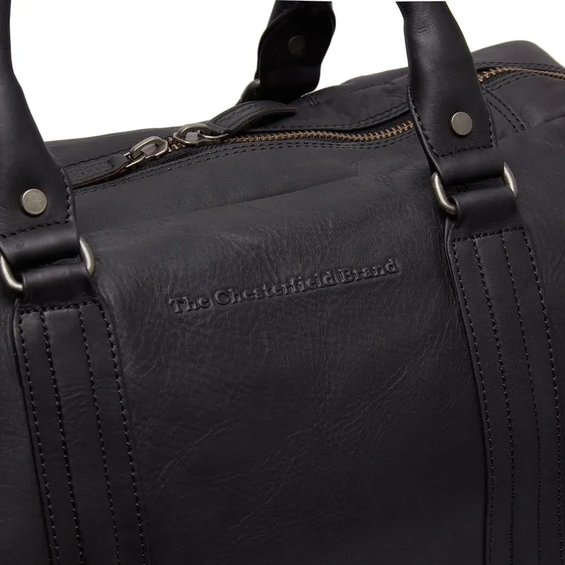 The Chesterfield Brand | Reisetasche Perth | Wax Pull Up Leder | Schwarz