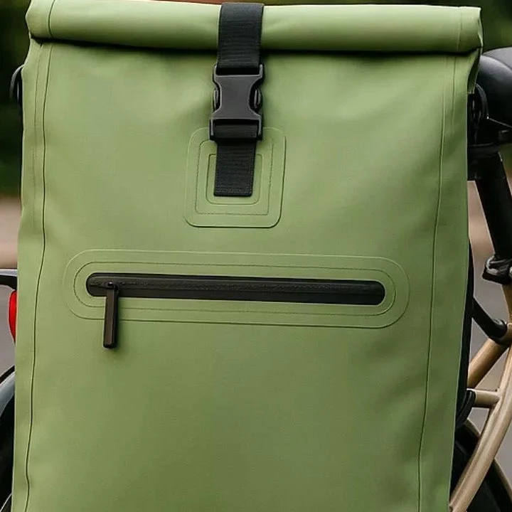 2-in-1 Fahrradtasche Ali Grün