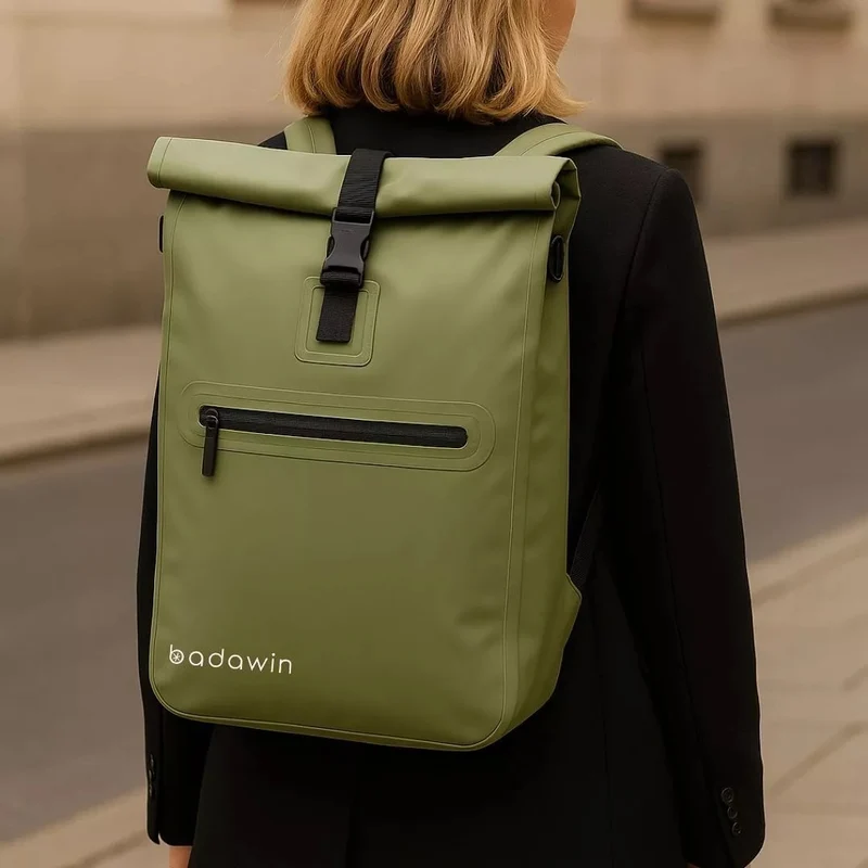 2-in-1 Fahrradtasche Ali Grün