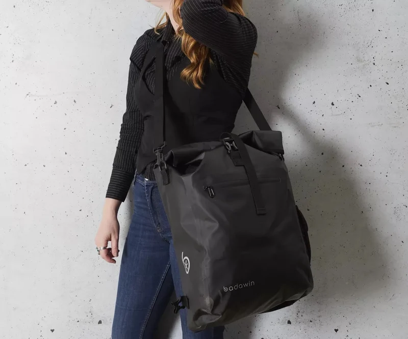 2-in-1 Fahrradtasche Ali Schwarz