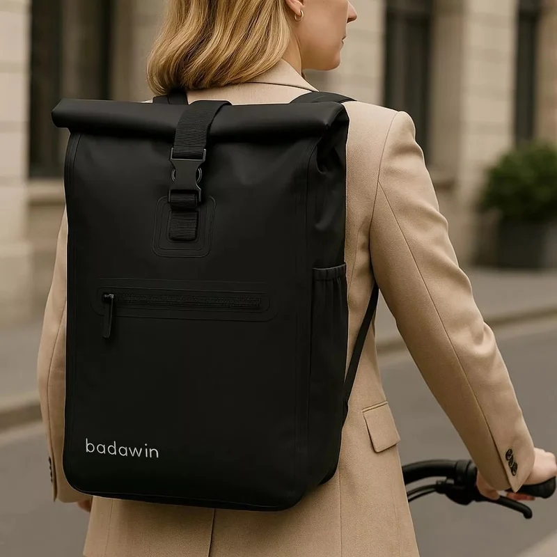 2-in-1 Fahrradtasche Ali Schwarz