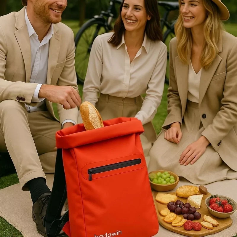 2-in-1 Fahrradtasche Ali Orange