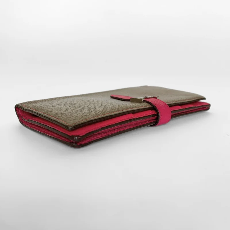 Hermès Bearn Geldbörse Epsom Leder