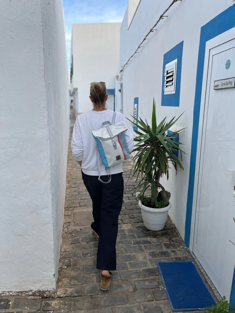 Wickeltop Rucksack "Möwe" WEEL Kollektion