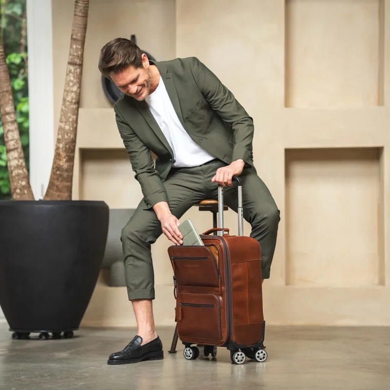 The Chesterfield Brand | Leder Trolley San Marino | Wax Pull Up Leder