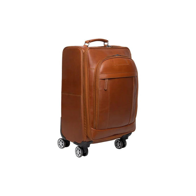 The Chesterfield Brand | Trolley-Koffer Key Largo | Wax Pull Up Leder | Cognac