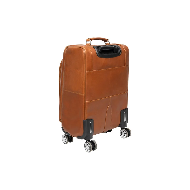 The Chesterfield Brand | Trolley-Koffer Key Largo | Wax Pull Up Leder | Cognac