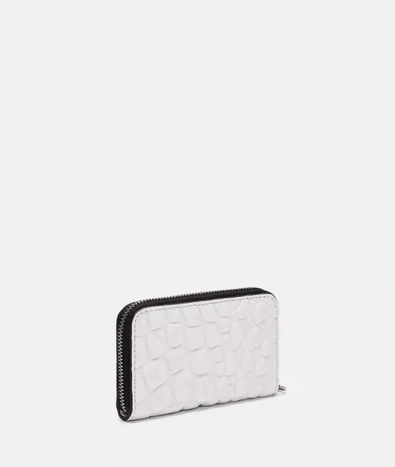 Liebeskind Mini Geldbörse LEA WAXY CROCO - Variante: Paperwhite