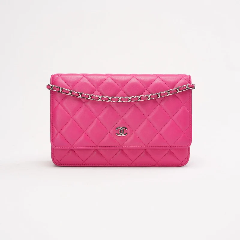 Chanel Wallet on Chain (WOC) Lammrosa 2013