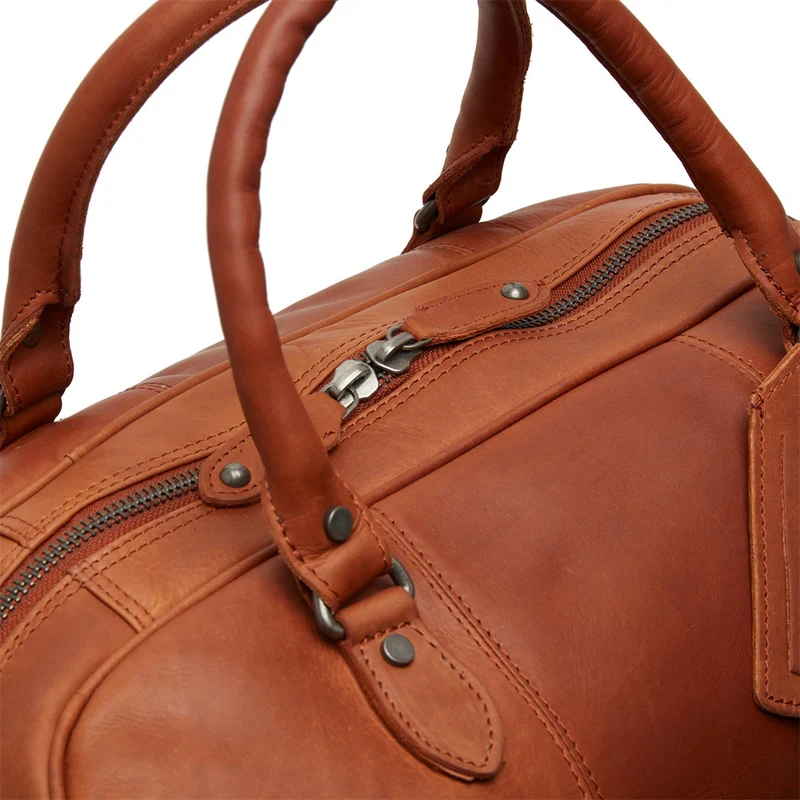 The Chesterfield Brand | Reisetasche Liam | Wax Pull Up Leder | Cognac
