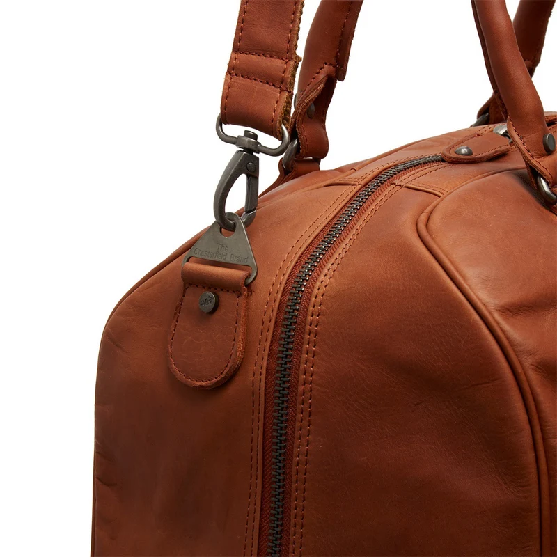 The Chesterfield Brand | Reisetasche Liam | Wax Pull Up Leder | Cognac